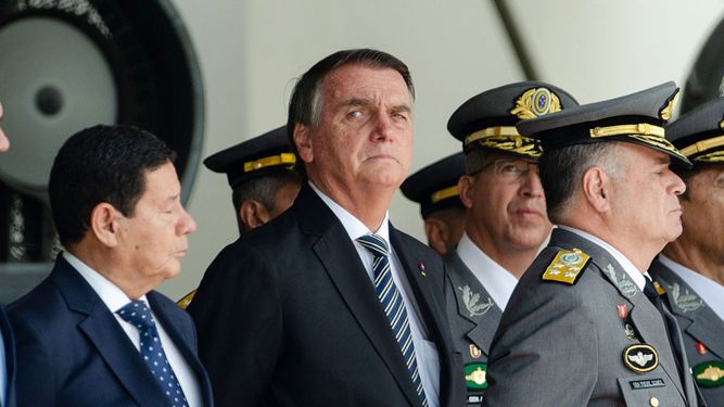 El expresidente de Brasil, Jair Bolsonaro.