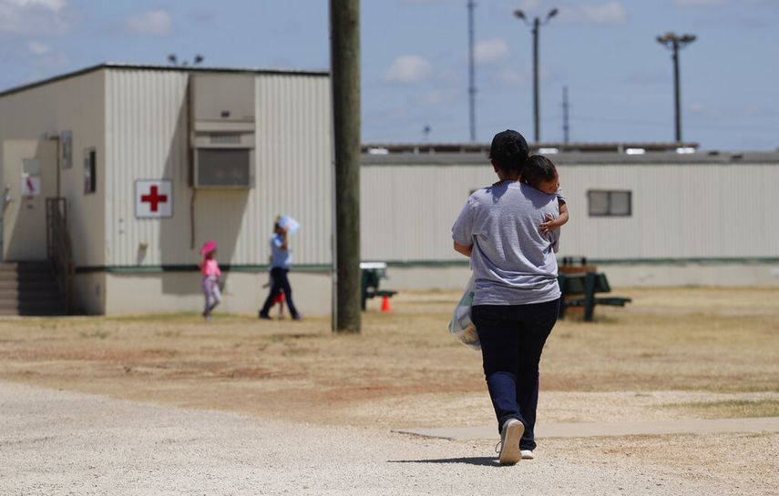 Foto tomada en el centro de detenci&oacute;n de migrantes de Dilley, Texas, el 23 de agosto del 2019.