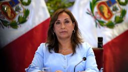 Presidenta de Perú, Dina Boluarte.