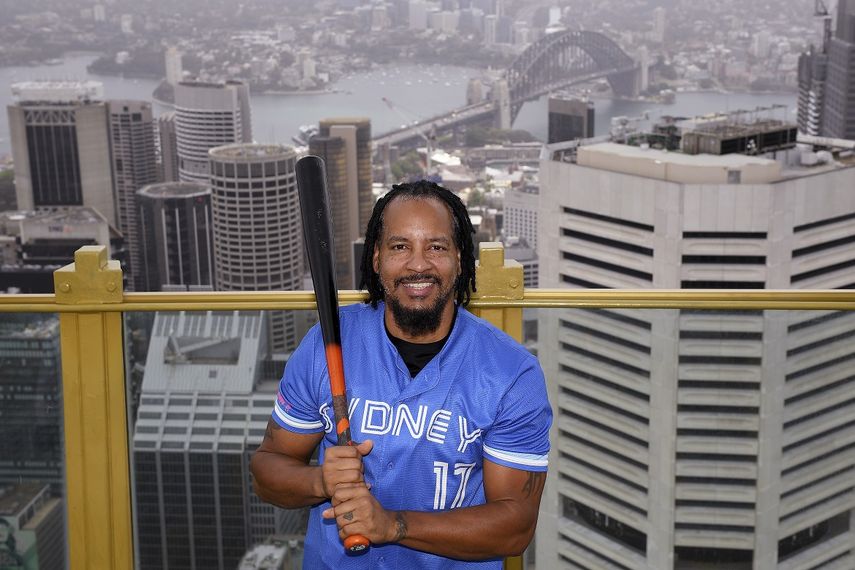 El dominicano Manny Ramírez posa para una foto en Sydney, el 2 de diciembre de 2020.&nbsp;