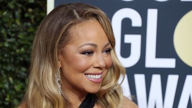 La cantante Mariah Carey en la pasada edición de los Golden Globe.&nbsp;
