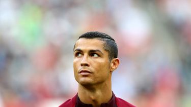 Cristiano fue elegido mejor jugador del partido en el empate contra México. 