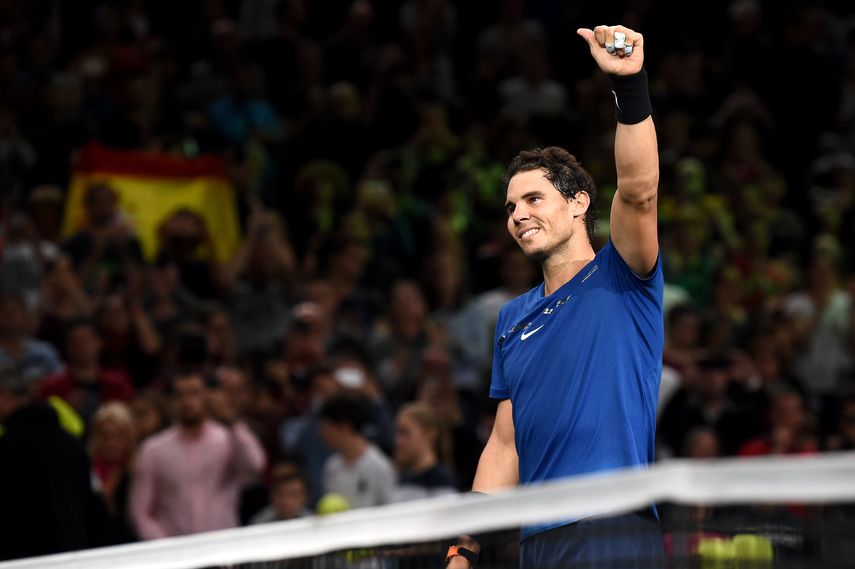Nadal acabará por cuarta vez la temporada en lo más alto del ránking ATP.