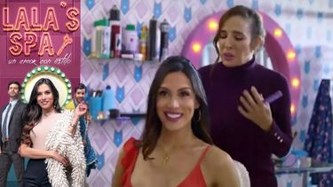 Imagen de la telenovela de RCN, Lala´s Spa, protagonizada por la transexual venezolana Isabella Santiago.