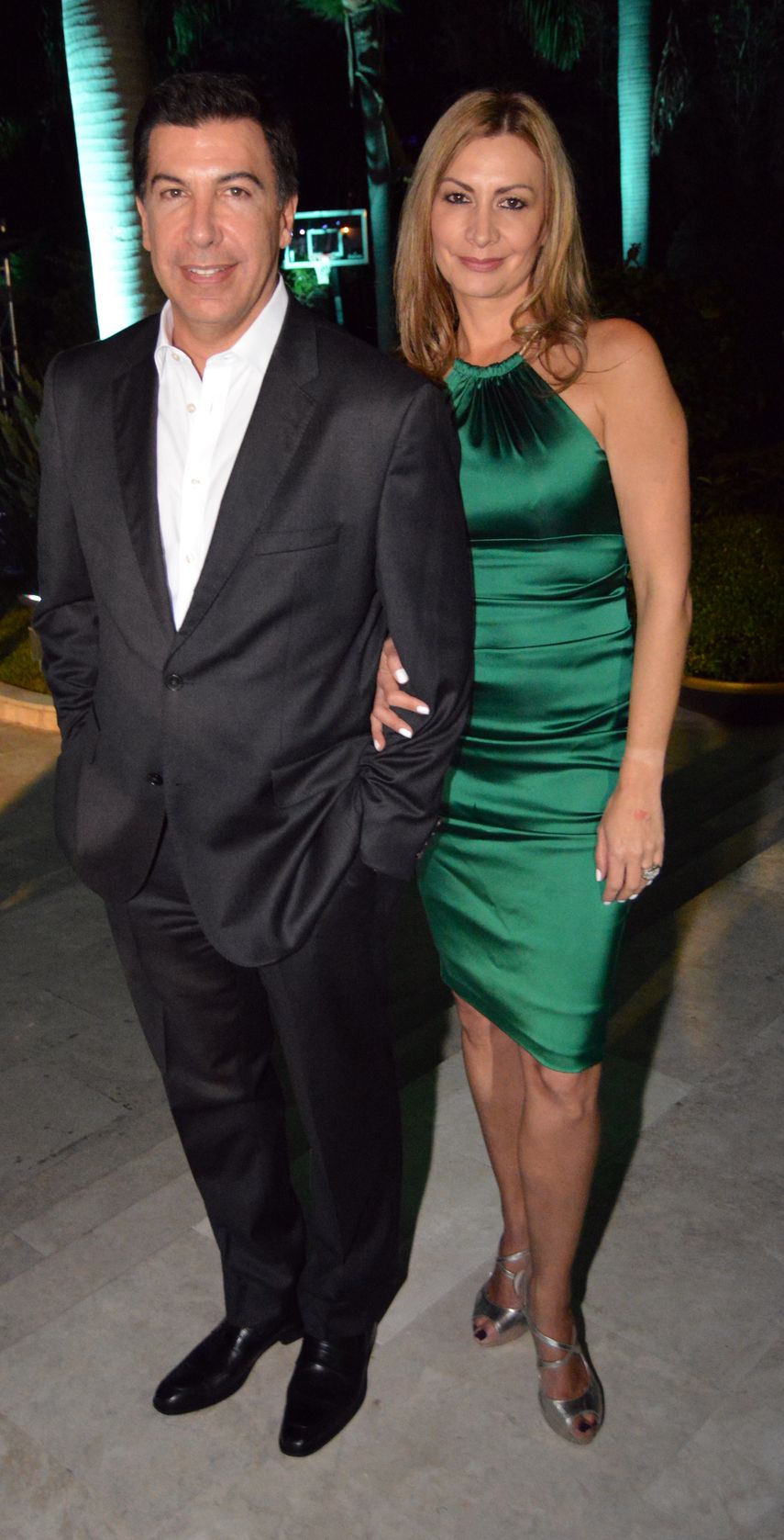 Joe Nader y Monique Wills