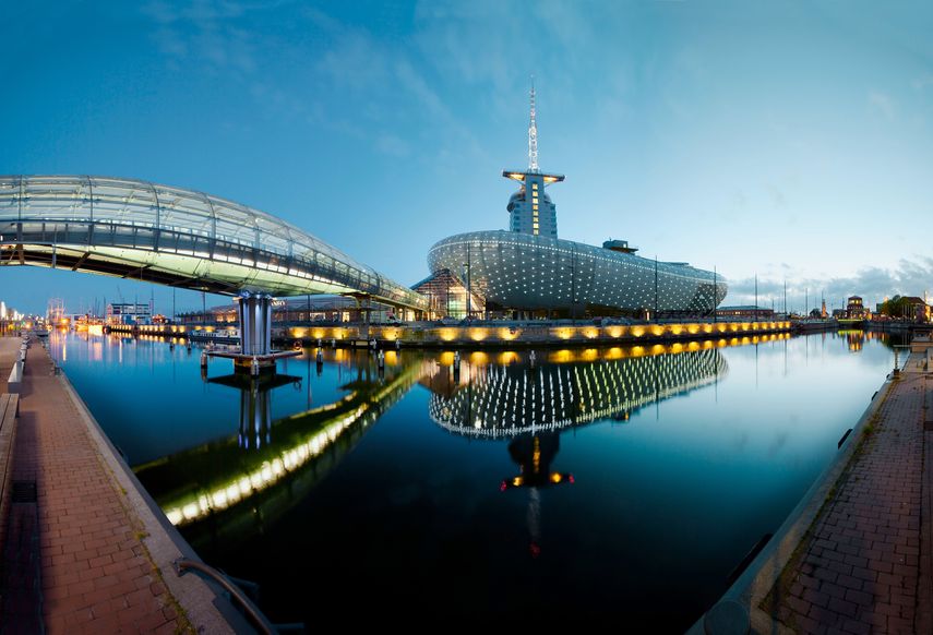 En la Klimahaus en Bremerhaven los visitantes pueden dar la vuelta al mundo y experimentar las diferentes zonas climáticas.&nbsp;