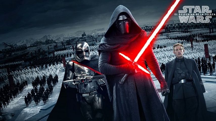 La película Star Wars The Force Awakens, a la conquista de la taquilla. (EFE)