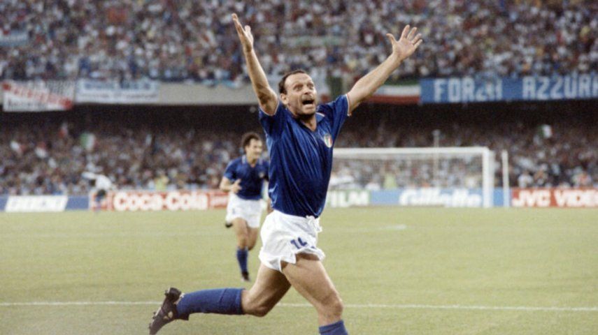 Salvatore Toto Schillaci goleador en Italia 90