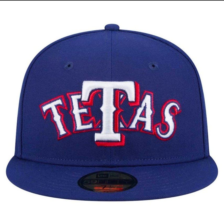 Gorra de los Rangers de Texas que fue retirada por New Era y MLB&nbsp;