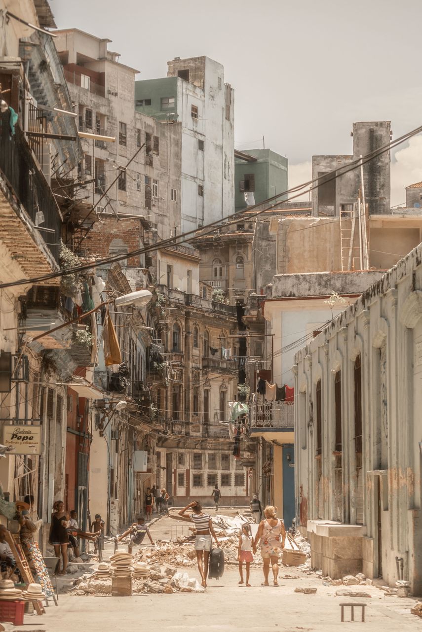 Imagen de una calle de Cuba.&nbsp;