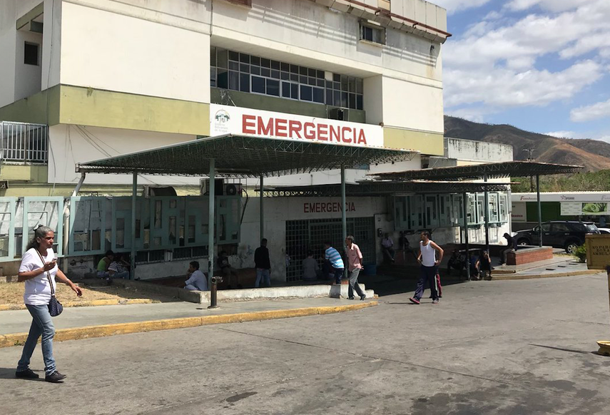 Fachada del hospital que recibió a los pacientes.&nbsp;