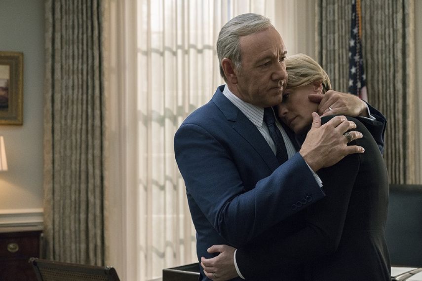 La serie House of Cards.