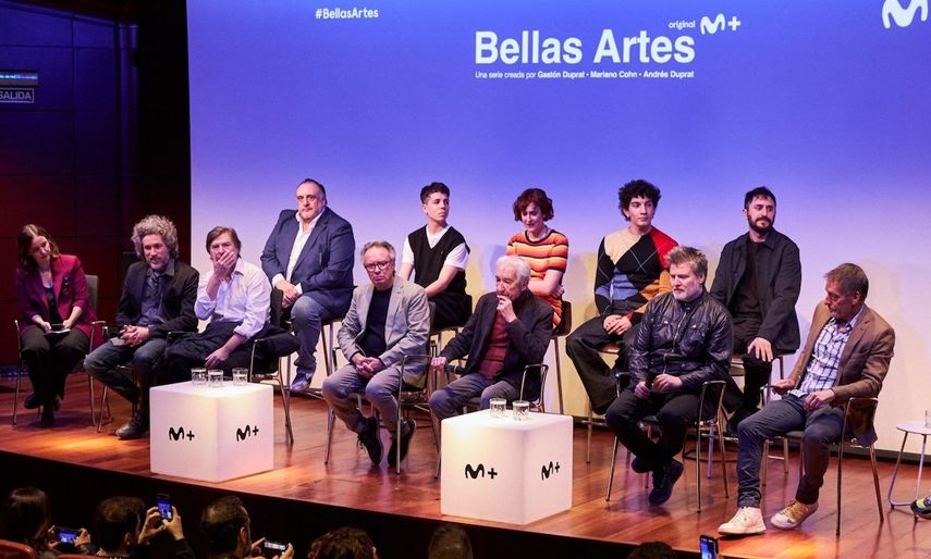 Presentación de Bellas Artes, la nueva serie de Movistar Plus+.