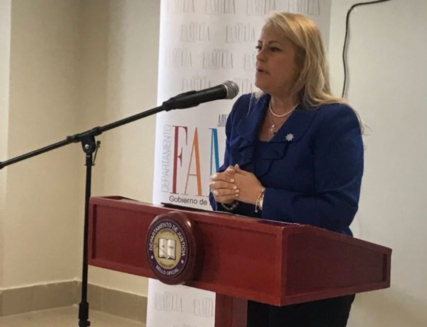 La gobernadora de Puerto Rico, Wanda Vázquez.