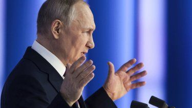 El presidente ruso, Vladimir Putin.