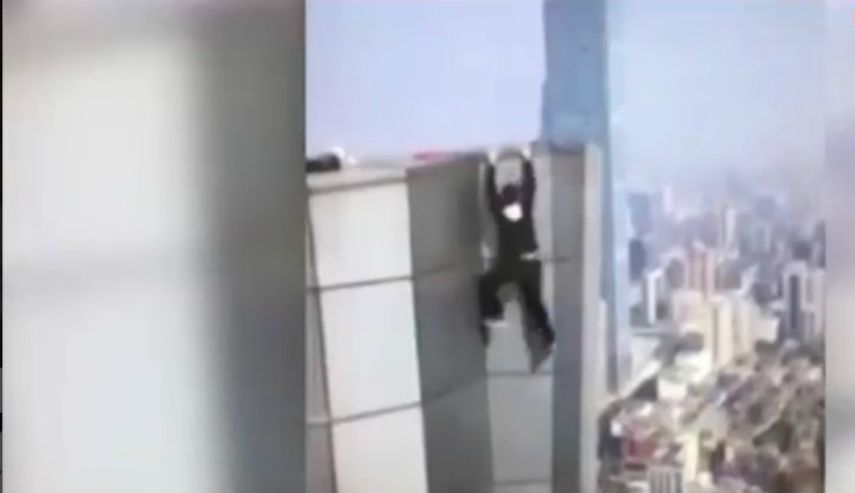 El escalador de Rooftopper cayó al vacio.&nbsp;