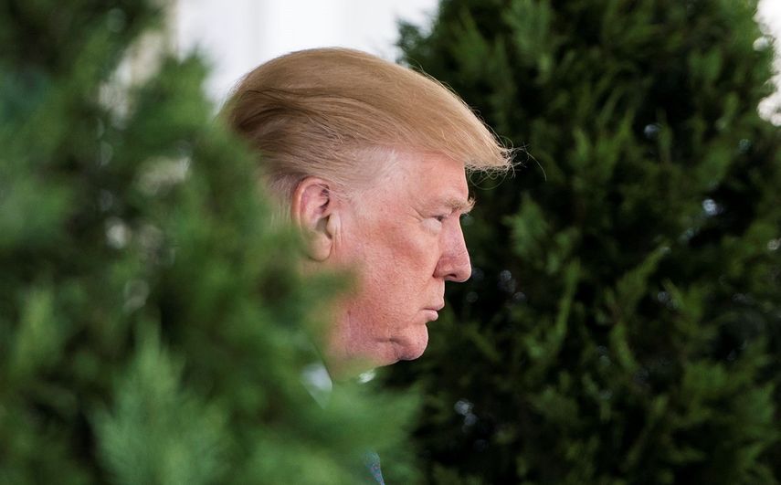 El presidente Donald Trump no ha comparecido en público desde el cierre parcial del gobierno federal.