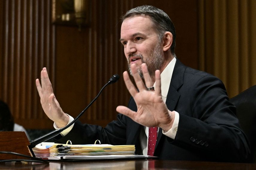 El asesor comercial del presidente Donald Trump Jamieson Greer.