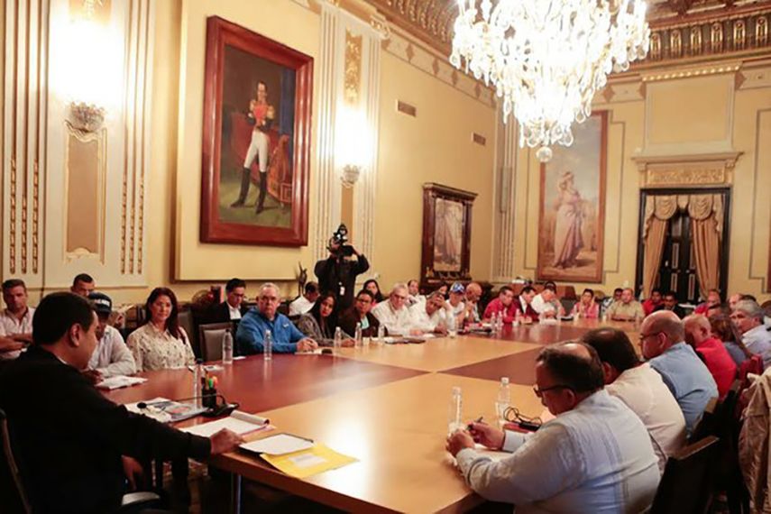 Los líderes del chavismo iniciarán una campaña aguas abajo (INTERNET)