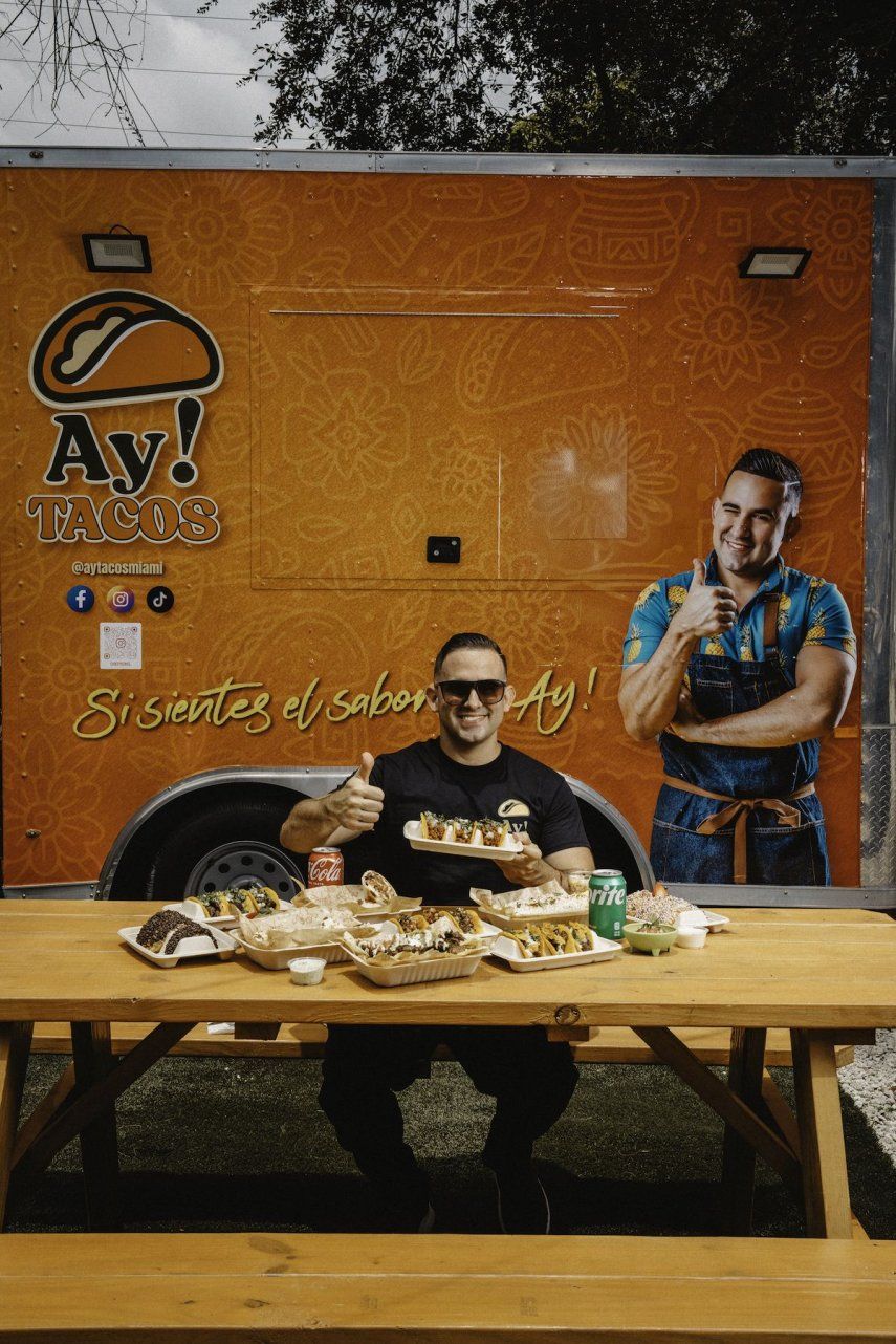 El chef Yeikel Santos.