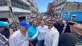 La candidata a la primaria opositora, María Corina Machado, posa para una foto en un acto en el estado Vargas, Venezuela.