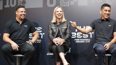 Ronaldo dijo presente en la presentación de la próxima gala del Premio The Best.