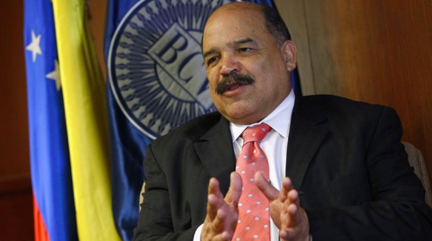 El presidente del Banco Central de Venezuela, Nelson Merentes.