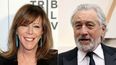 Jane Rosenthal asiste al estreno de “All We Had, en el Festival de Cine de Tribeca 2016, en Nueva York el 15 de abril de 2016, izquierda, y Robert De Niro en los Oscar en Los Angeles el 9 de febrero de 2020. Rosenthal y De Niro son cofundadores del Festival Tribeca que este año cumple su 20 aniversario.