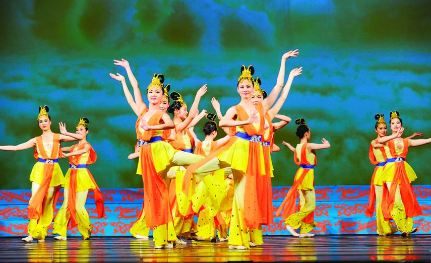Bailarinas de Shen Yun. (CORTESÍA)