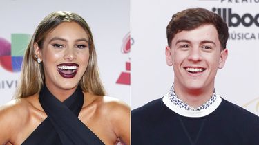 Esta combinación de imágenes muestra a Lele Pons en los Premios Grammy Latinos el jueves 15 de noviembre de 2018, y Guaynaa en los Premios Billboard de la Música Latina el jueves 25 de abril de 2019. Las estrellas latinas se comprometieron en el festival Tomorrowland en Bélgica.