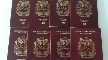 Pasaportes venezolanos.&nbsp;