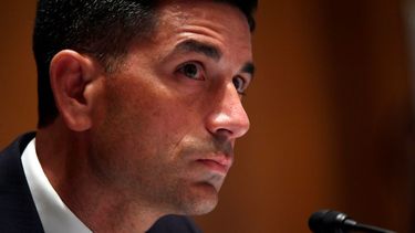 &nbsp; Chad Wolf, secretario interino de seguridad nacional de EEUU que ahora ha sido nominado a ejercer el cargo de manera permanente. Foto tomada en Washington el 6 de agosto del 2020.&nbsp;