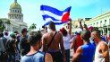 Cubanos de diferentes ciudades de EEUU viajaron a Washington D.C. y se concentraron frente a la Casa Blanca para pedir al presidente Biden que tome acción. Cubanos de diferentes ciudades de EEUU viajaron a Washington D.C. y se concentraron frente a la Casa Blanca para pedir al presidente Biden que tome acción.