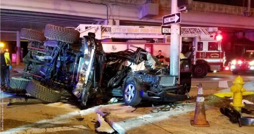 Los heridos fueron trasladados al&nbsp;al hospital Jackson Memorial.