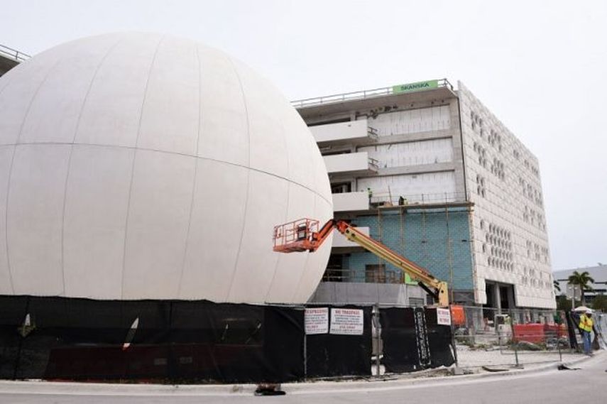 Vista parcial de la construcción. (ÁLVARO MATA)