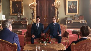 Escena del filme Red, White & Royal Blue.