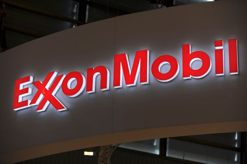 Logo de la petrolera estadounidense ExxonMobil
