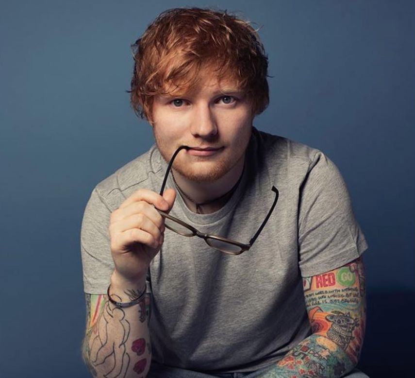 El cantante británico Ed Sheeran.