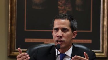 Juan Guaidó, presidente encargado de Venezuela.