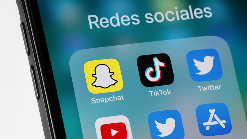 Populares redes sociales.