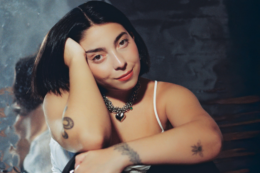 La cantautora Valentina Vela.