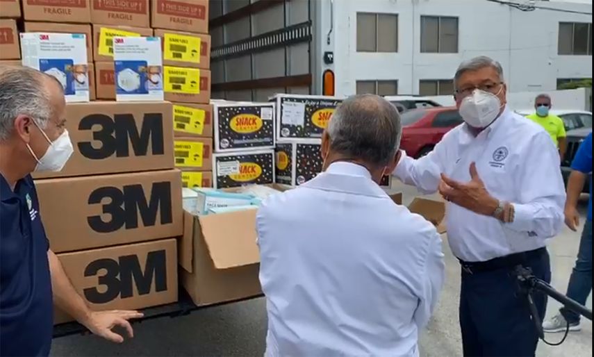 Manolo Reyes habla sobre la importancia de cubrirse nariz y boca.