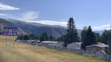 Vista del complejo para casas rodantes Aspens Mobile Home Village de Avon, Colorado, donde habitan mayormente inmigrantes latinoamericanos que no pueden pagar los costosos alquileres de esa zona tur&iacute;stica. Foto del 6 de septiembre del 2019.&nbsp;