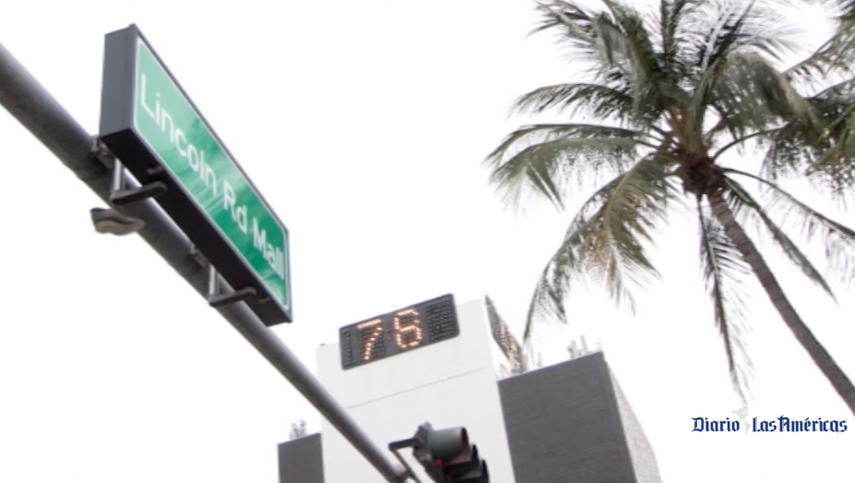 Bulevar Lincoln Road, en Miami Beach.
