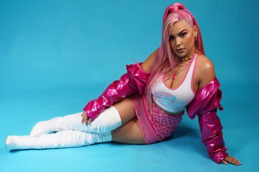 La cantante cubanoamericana Génesis Díaz.&nbsp;