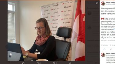 La ministra de Desarrollo Internacional de Canadá, Karina Gould