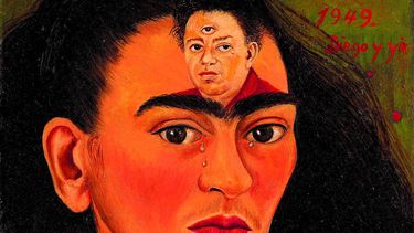 La obra Diego y yo de la artista mexicana Frida Kahlo que será subastada en noviembre por más de 30 millones de dólares.&nbsp;