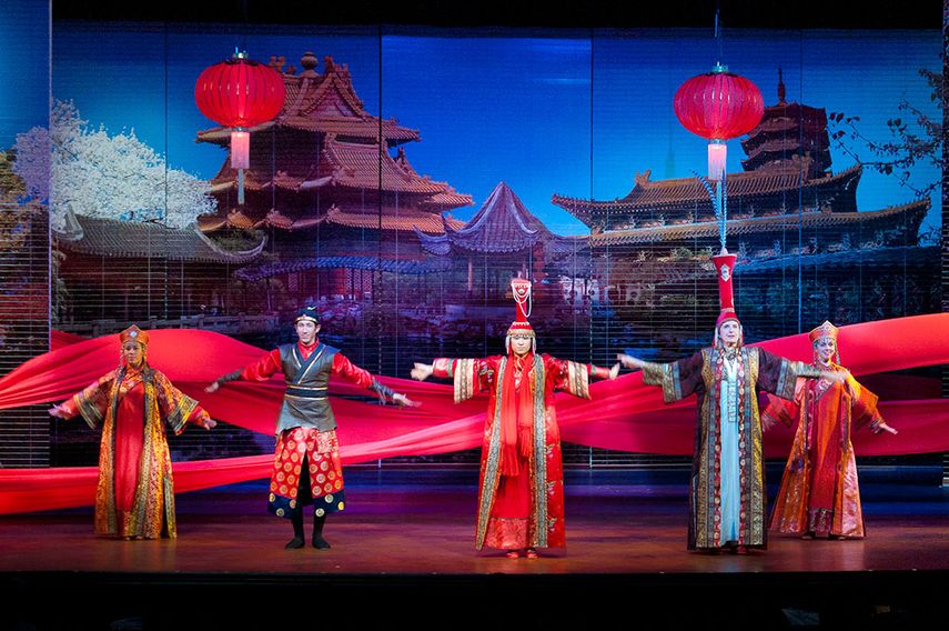 Escena alegórica a la representación. (CORTESÍA)