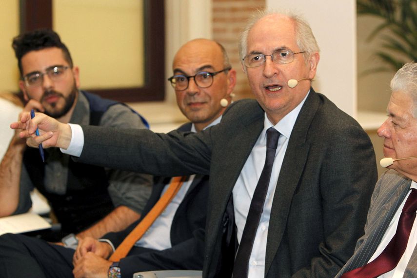 El exalcalde metropolitano de Caracas, Antonio Ledezma.&nbsp;