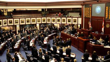 El máximo cuerpo legislativo de la Florida realiza sus sesiones en Tallahassee.
